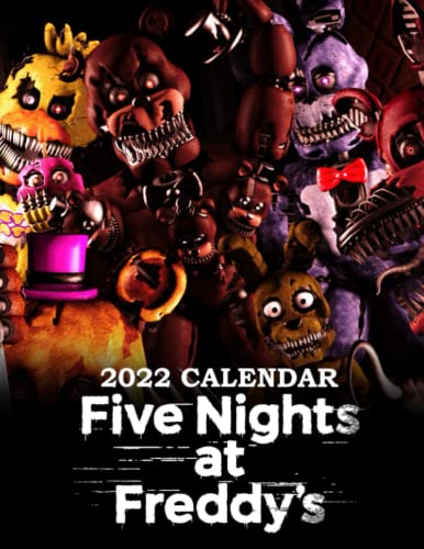 Fíve Níghts At Frєddч's Calendar 2022: Special Games Teddy for kids, teen. Lunar Moon Phases | Kalender Calendario Calendrier | BONUS 4 Months 2023