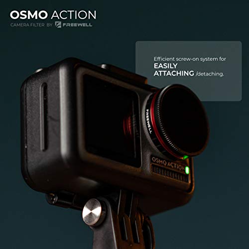 Freewell ND32/PL Filtro Densidad Neutra Lente Cámara Compatible con Osmo Action Camera