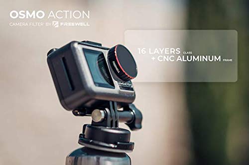 Freewell ND32/PL Filtro Densidad Neutra Lente Cámara Compatible con Osmo Action Camera