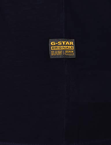 G-STAR RAW, hombres Camiseta Graphic 4, Azul (sartho blue 336-6067), L