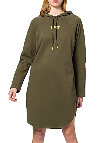 G-STAR RAW Sleeve Print Hooded Sweat Sudadera con Capucha, Combat A613-723, XS para Mujer