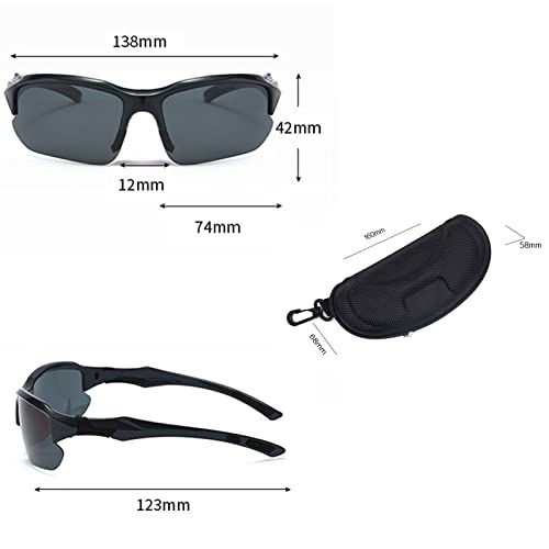 Gafas de sol polarizadas deportivas, fotocromáticas con protección UV para hombres y mujeres, para ciclismo, correr, pesca, golf