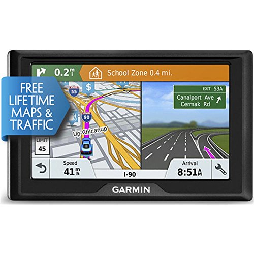Garmin Drive 61 LMT-S Fijo 6.1" TFT Pantalla táctil 241g Negro navegador - Navegador GPS (Multi, Europa del Sur, 15,5 cm (6.1"), 800 x 480 Pixeles, TFT, Horizontal)