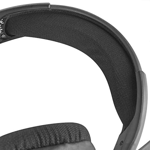 Geekria Diadema de tela de malla compatible con Corsair Void RGB Elite, Void Pro RGB, Void Pro, Void Pro, banda de repuesto para auriculares vacíos/diadema de repuesto piezas de reparación (negro)