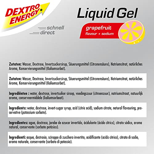 GEL LIQUIDO DEXTRO ENERGY POMELO+SODIO UV=18 60 ml
