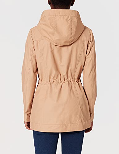 Geox W ROOSE L - POLY COTTON Parka Mujer, Beige (Tan), 52