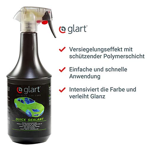 Glart 451SV - Sellador de pintura rápido Glart de 1 litro para el cuidado del vehículo, moto, autocaravana y bicicleta