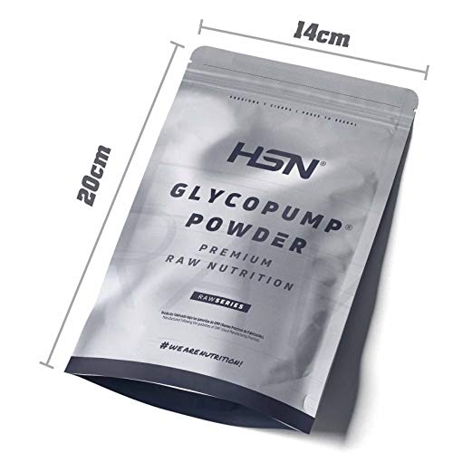 Glicerol de HSN | Glycopump® Powder | 100% Puro en Polvo | Asegura la Hidratación en Deportes de Resistencia | Vegano, Sin Gluten, Sin Lactosa, Sabor Natural, 150 gr
