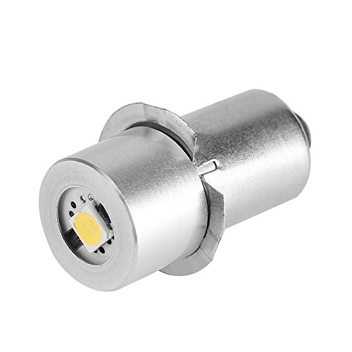 GLOGLOW P13.5S 1W LED linterna reemplazo bombilla antorcha lámpara emergencia trabajo luz renovación parte larga