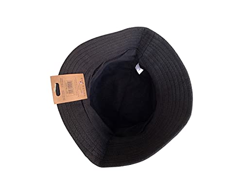 Gonzoo - Sombrero de Lluvia Unisex Negro Impermeable con Forro Interior - Talla Única (Negro)