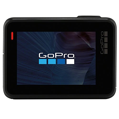 GoPro Hero5 Black - Cámara deportiva de 12 MP (4K, 1080p, WIFI + Bluetooth, control por voz, pantalla táctil), color gris y negro