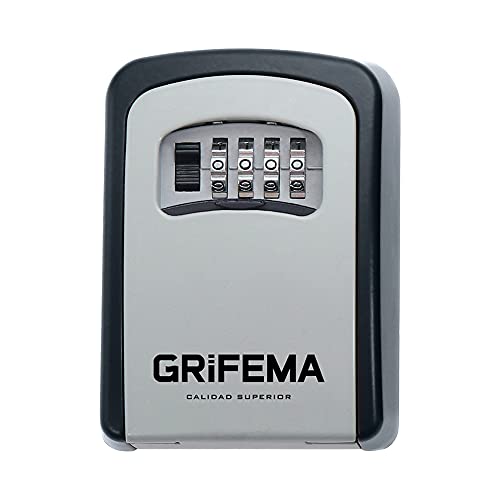 GRIFEMA - Caja de Cerradura, Armarios de llaves, Pared [Exclusivo en Amazon]