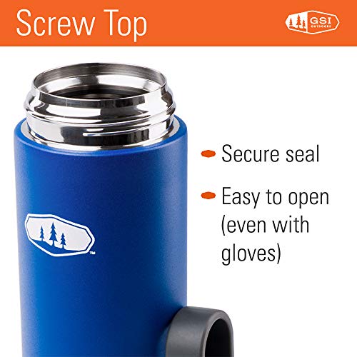 GSI Outdoors Microlite Twist Botella, Unisex Adulto, Blue, 720 ML