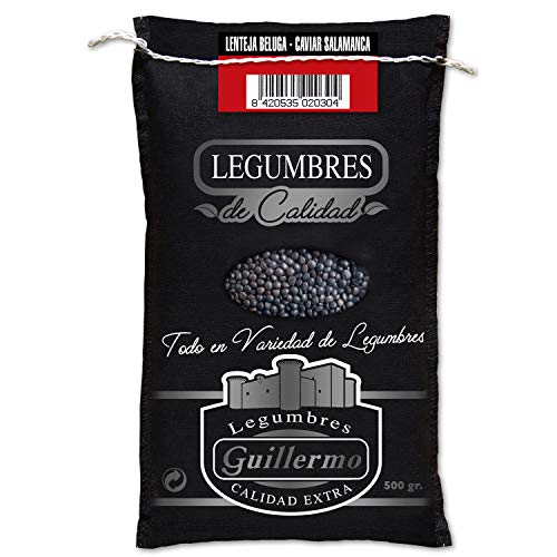 Guillermo Lenteja Beluga Caviar Negra Salamanca Gourmet Calidad Extra Saco 500 g