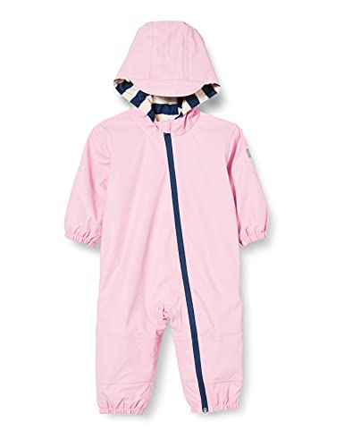 Hatley Snowsuit Abrigo para Lluvia, Pink Terry Lined, 9-12 Months Bebé-Niños