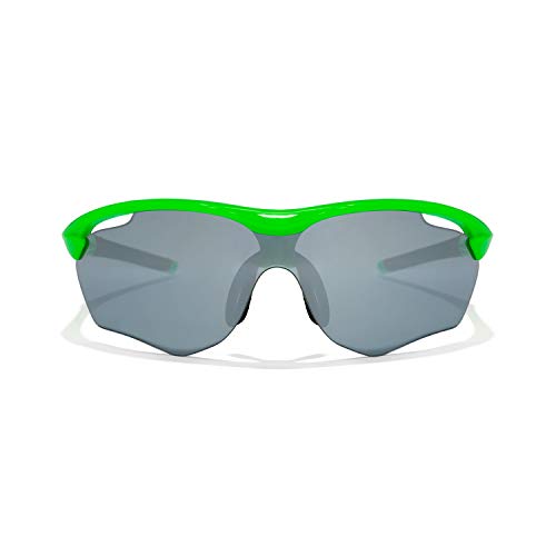 HAWKERS · Gafas de sol deportivas TRAINING para hombre y mujer · LIME · CHROME