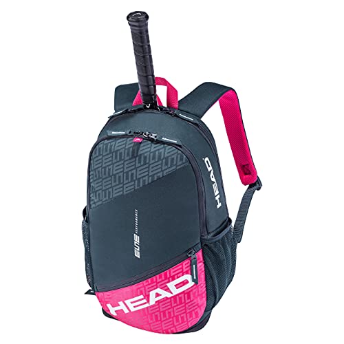 Head Elite Backpack Bolsa de Tenis, Adultos Unisex, Antracita/Fucsia, Talla única