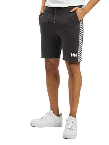 Helly Hansen Active 9" Shorts Pantalones Cortos para Hombre, Gris Oscuro, Extra-Small