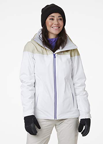 Helly Hansen W MOTIONISTA LIFALOFT Jacket Abrigo, 002 White, S para Mujer