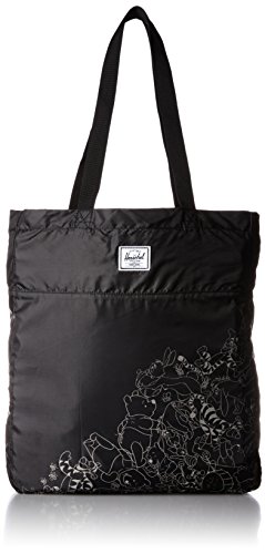 Herschel Travel Tote Bag Disney Winnie The Pooh Black 10077-01035-OS by Herschel