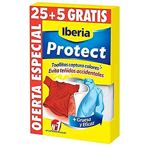 IBERIA PROTEC TOALLITAS 25+5, Multicolor, 1 Unidad