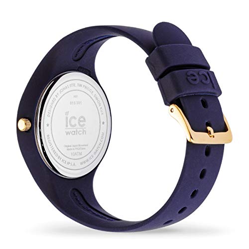 Ice-Watch ICE cosmos Blue shades, Reloj azul para Mujer con Correa de silicona, 016301 (Small)