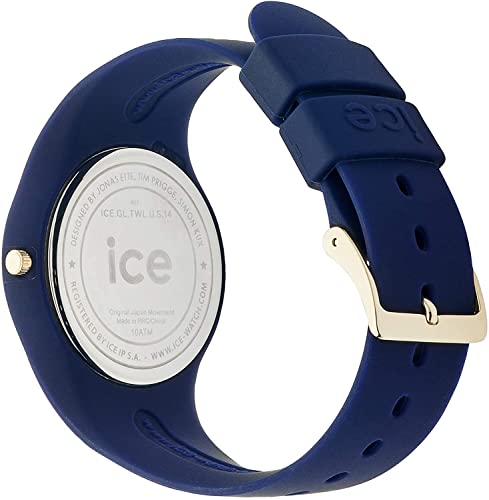 Ice-Watch ICE glam forest Twilight, Reloj azul para Mujer con Correa de silicona, 001059 (Medium)