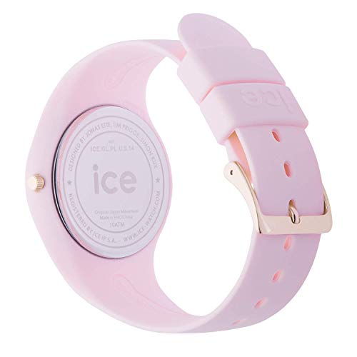 Ice-Watch ICE glam pastel Pink lady, Reloj rosa para Mujer con Correa de silicona, 001069 (Medium)