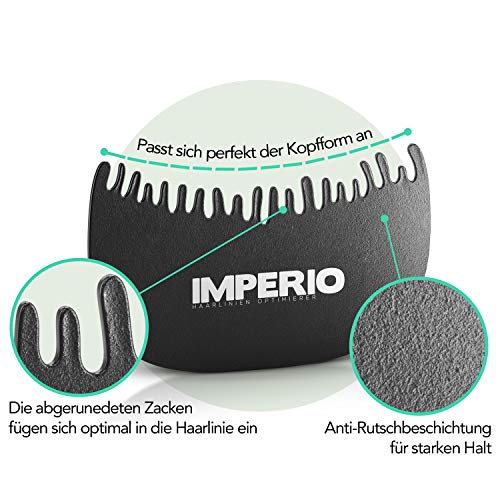 IMPERIO Optimizador de línea de pelo para cabello imperio disperso y para un raíz natural del cabello en la aplicación de fibras capilares.