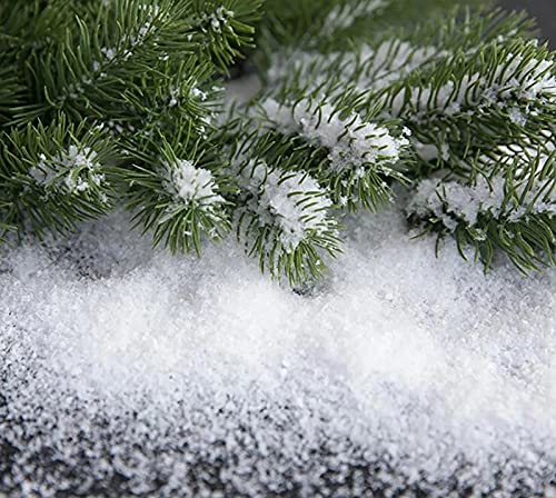 ISDI 120 Gramos Nieve Artificial, Copos De Nieve De Navidad Decoración De Escena De Nieve Falsa-Polvo De Nieve Falso De Expansión para Bricolaje Navidad Dress Up