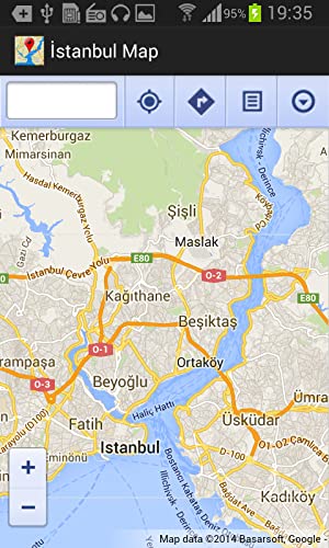 Istanbul Mapa GPS