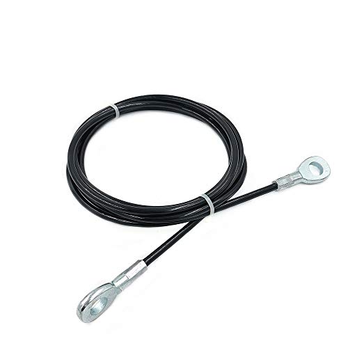 J Bryant Fitness Gym Cable polea gruesa de 5 mm de cuerda de alambre de acero resistente para gimnasio casero Cable polea máquina accesorios (opcional, personalizar)