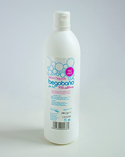 Jabón líquido BEGOBAÑO 750 ml para aseol diario, sin perfume ni colorante