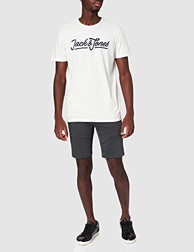 JACK&JONES ACCESSORIES Jacarlo T-Shirt Camiseta, Weiß, XL para Hombre