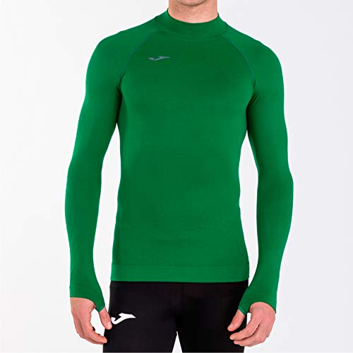 Joma Brama Classic Camiseta Termica, Hombre, Verde, S-M