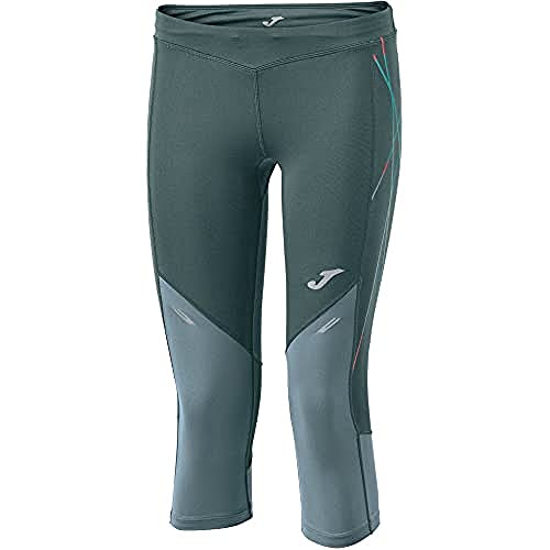 Joma Olimpia III Pantalones Cortos, Hombre, Verde (Flash Grey), S