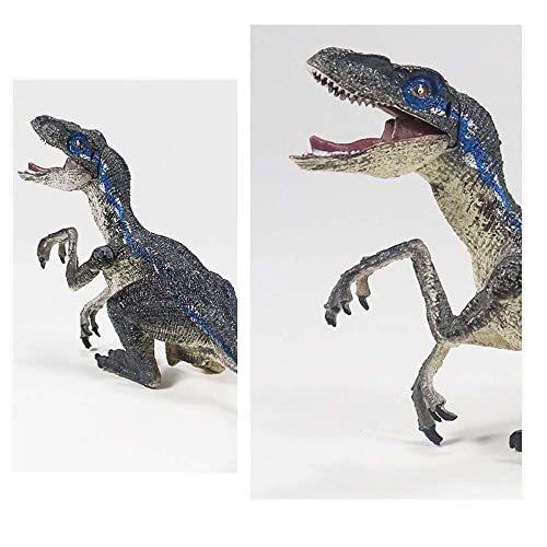 Jurassic World Blue Raptor Modelo dinosaurio Velociraptor juguete para niños regalo de cumpleaños