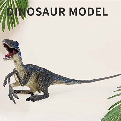 Jurassic World Blue Raptor Modelo dinosaurio Velociraptor juguete para niños regalo de cumpleaños