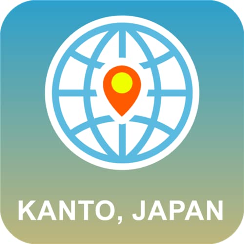 Kanto, Japón Mapa Desconectado