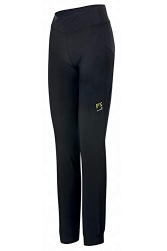 Karpos Easygoing - Pantalones de Invierno para Mujer, Color Negro y Rosa, Small