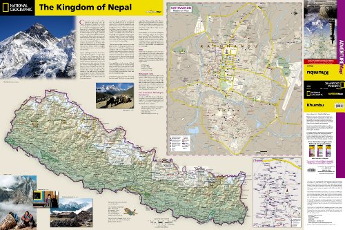 Khumbu (National Geographic Adventure Map S.) [Idioma Inglés]