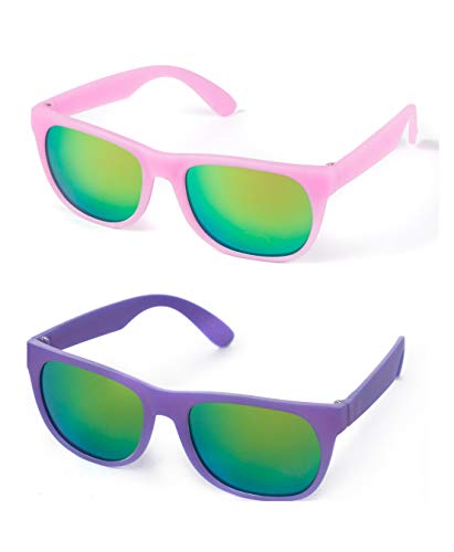 Kiddus Gafas de Sol POLARIZADAS para niña, niño, chico, chica. CAMBIAN DE COLOR cuando se exponen a luz solar directa. UV400 Protección 100% contra rayos ultravioleta. A partir de 6 años.