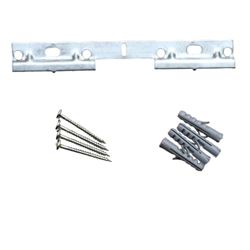 Kit – Barras de sujeción universales + par de enganches de acero SCARPI 4. Gama completa (para módulo de 1200 mm, estándar – con tornillos)