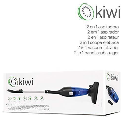 KIWI 953KVC4101 Aspiradora 2 En 1, 1000 W, Noegro y Azul