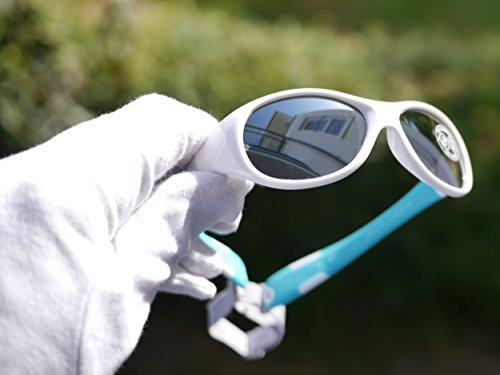 Koolsun - Flex - gafas de sol para niños - White Aqua - 3-6 años