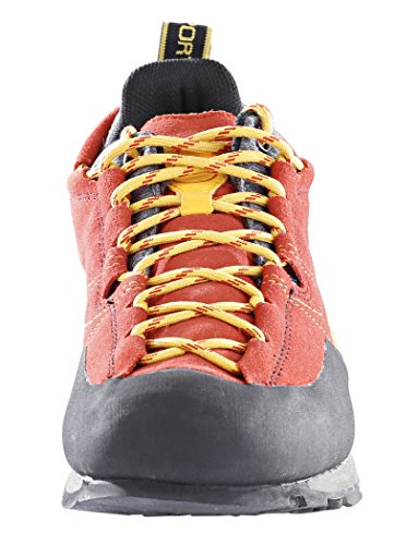 La Sportiva Boulder X, Zapatillas de Senderismo Hombre, Rojo (Rojo 000), 43 EU
