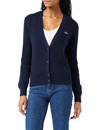 Lacoste AF1184 Sweaters, Marine, 34 para Mujer