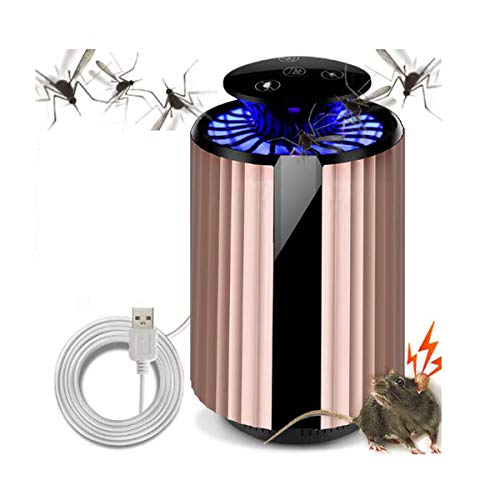 Lámpara de Mosquito, trampas para Insectos Matan Insectos con luz Ultravioleta Ultravioleta de 368 NM para Proteger a los niños