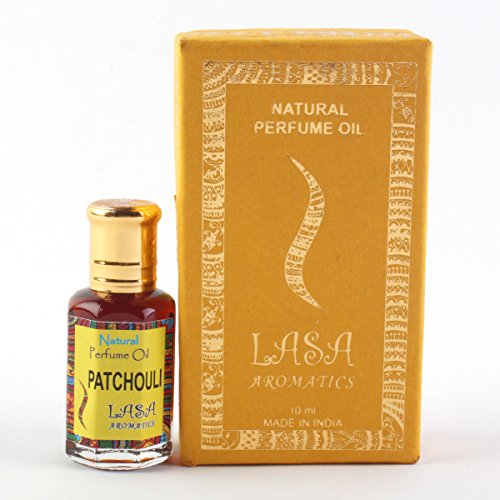 Lasa Aromatics Natural Perfume Oil Patchouli Fragrance 100% Pure and Natural - 10ml by Lasa Aromatics