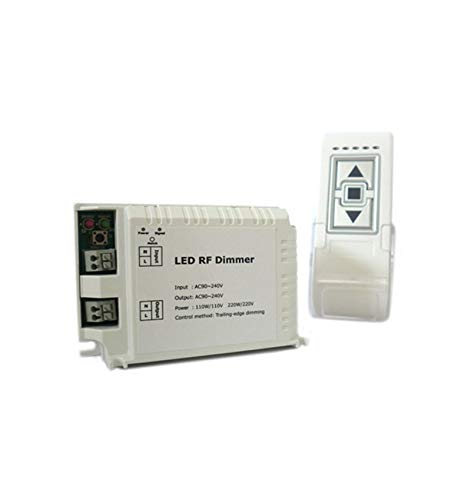 LEDLUX CL8014 Dimmer Led Triac Dimmer SCR 220V 200W Control remoto inalámbrico para luces regulables Lámparas LED DM014